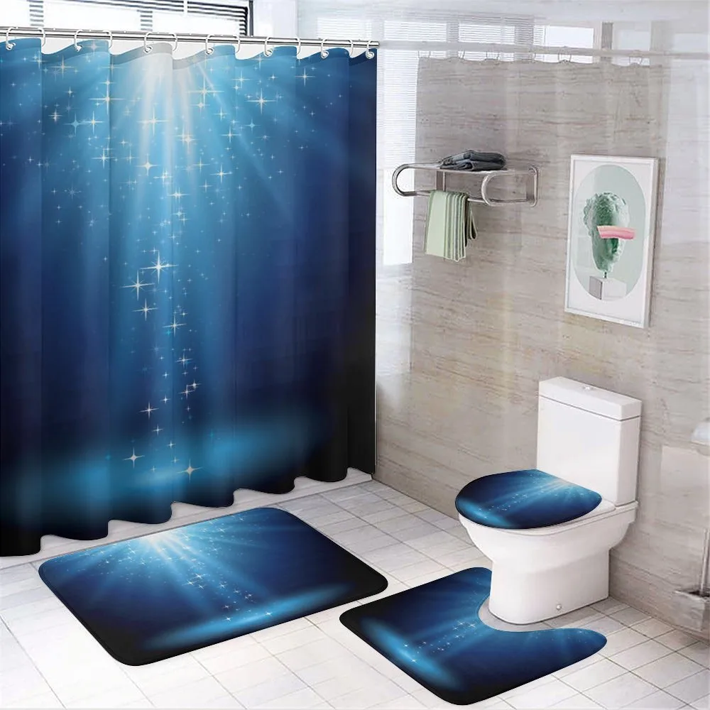 Star Night Vibrant Blue Tones — Your design