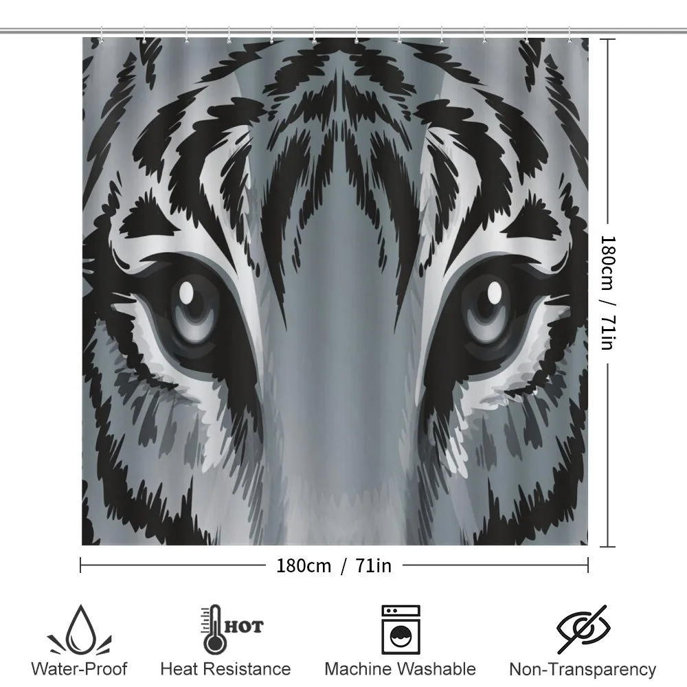 Tiger Sharp Eyes Wildlife — Detail 2