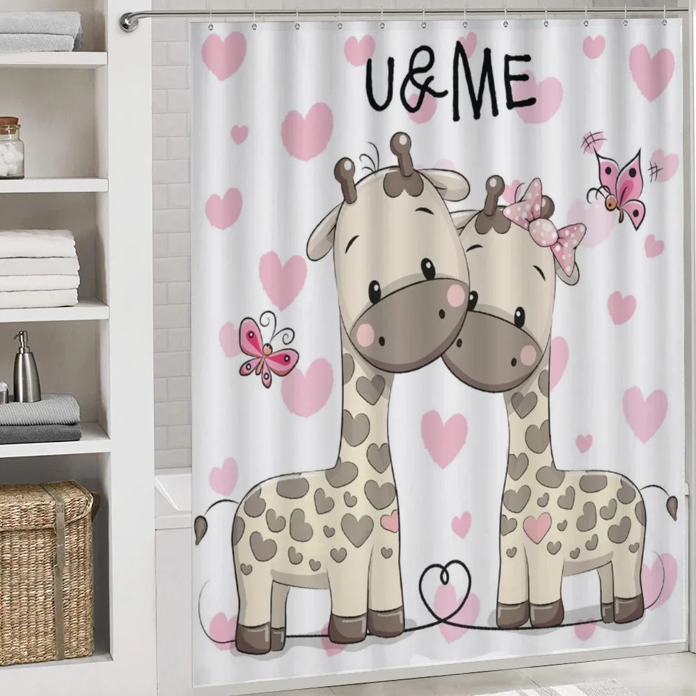 Baby Giraffes and Hearts — Detail 4