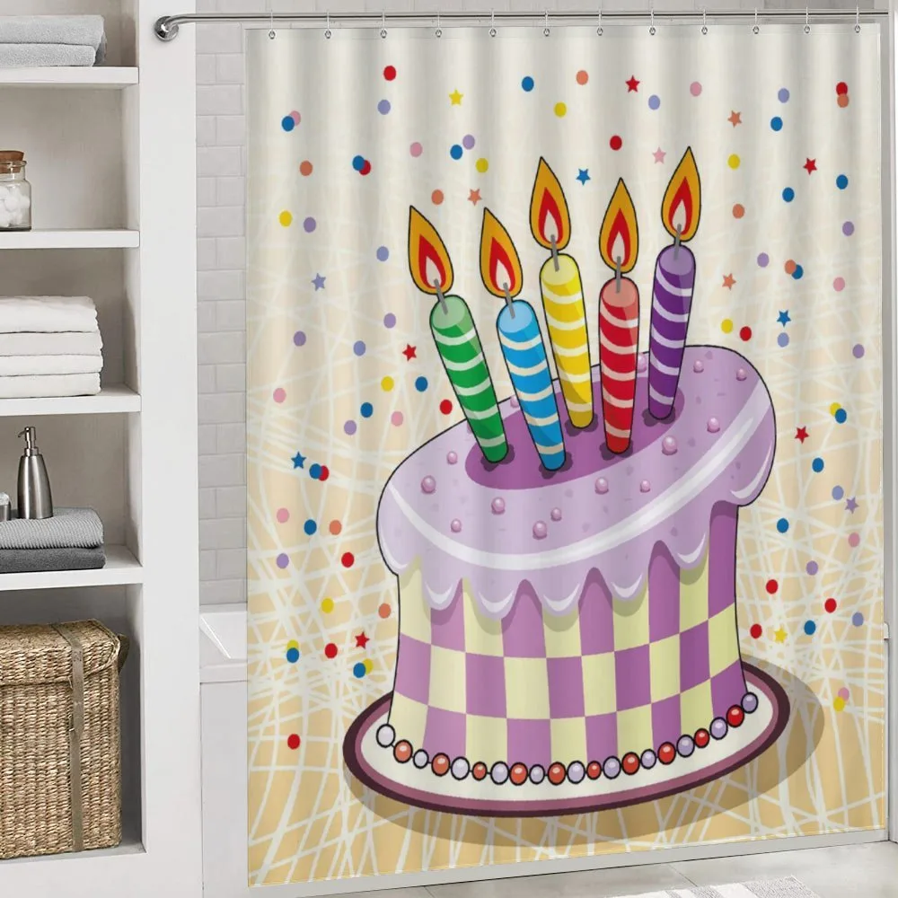 Cake Candles Dots Stars — Detail 4