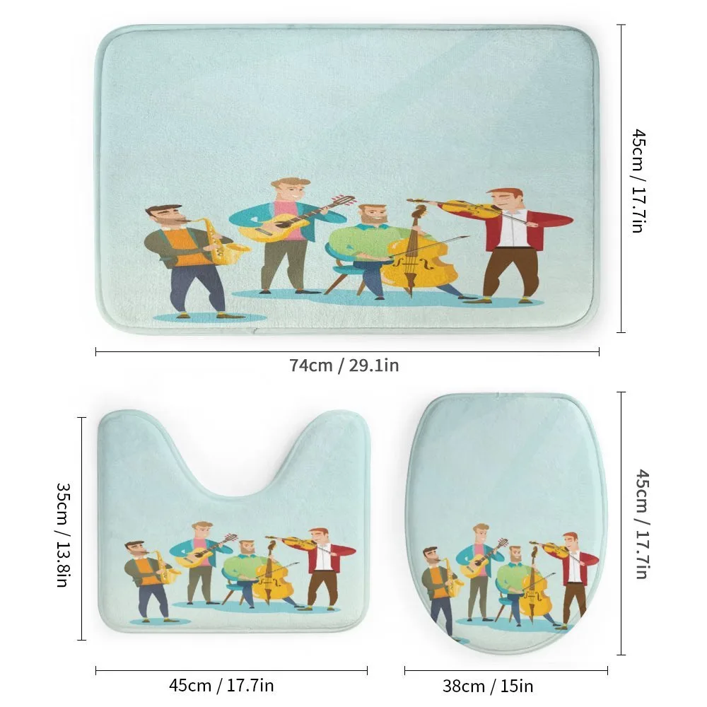 Cartoon Happy Band Concert — Detail 1