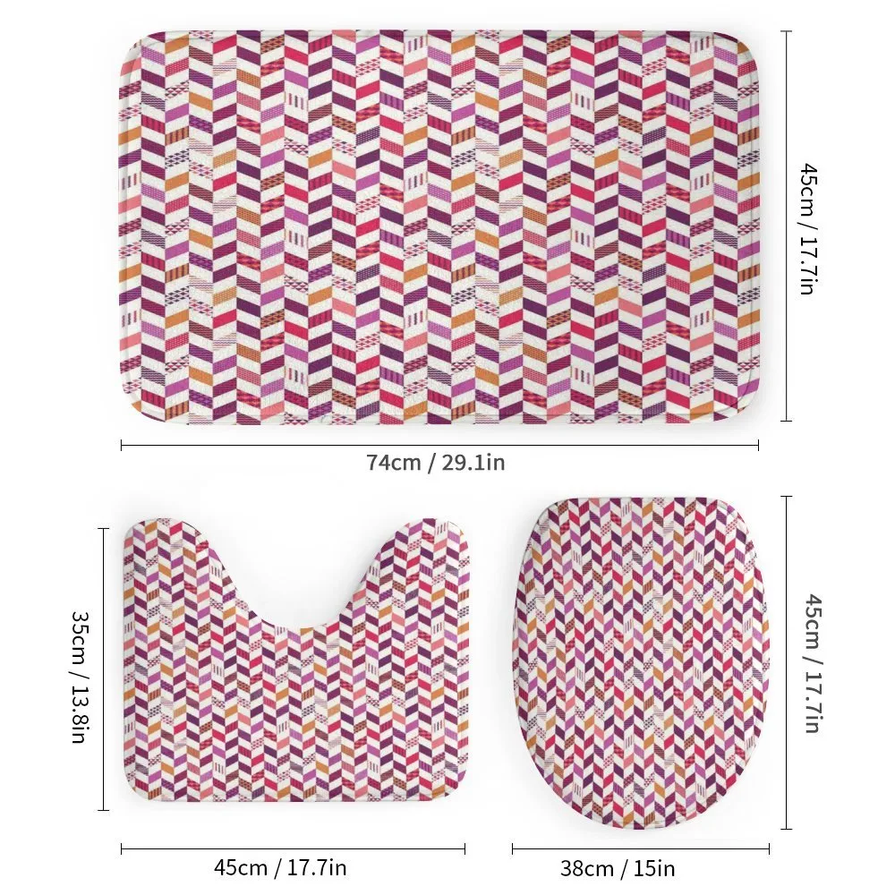 Colorful Herringbone — Detail 1