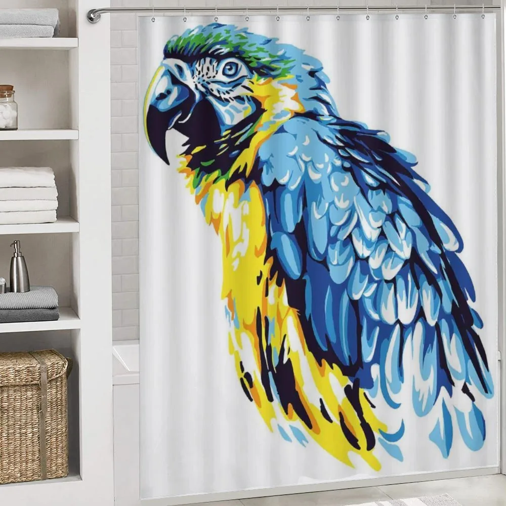 Exotic Parrot Painting — Detail 4