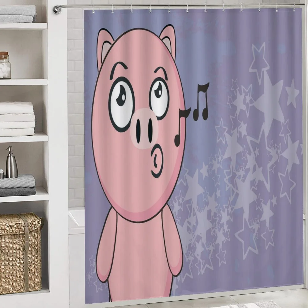 Farm Animal Singing Star Motifs — Detail 4