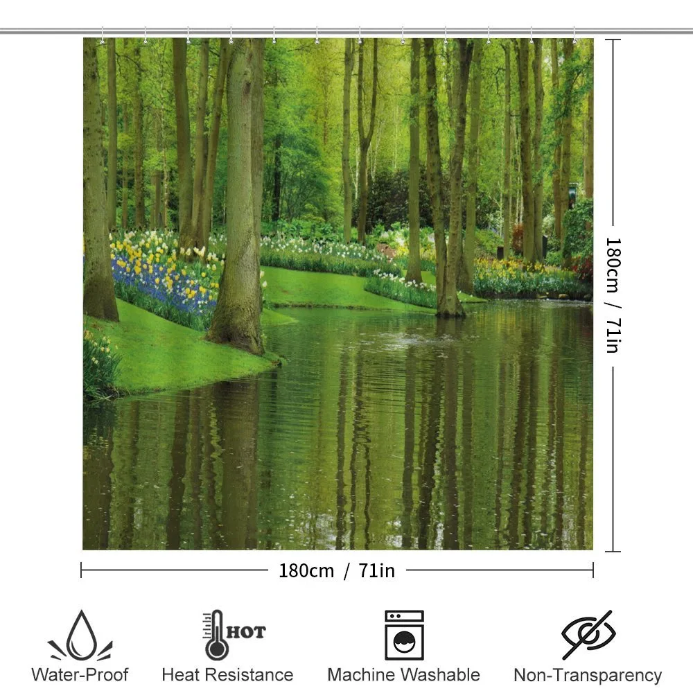 Forest with Lake Botany — Detail 2