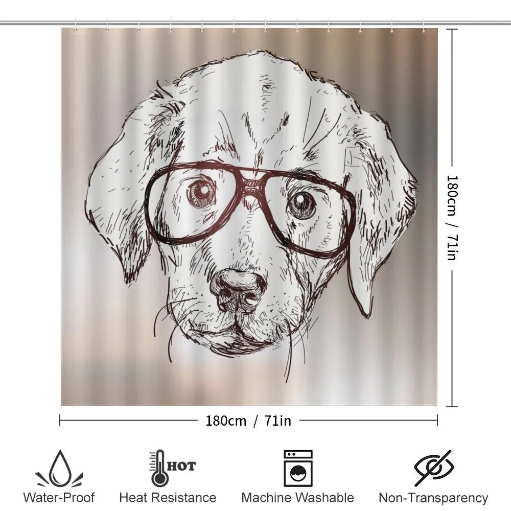 Hipster Puppy Glasses — Detail 2