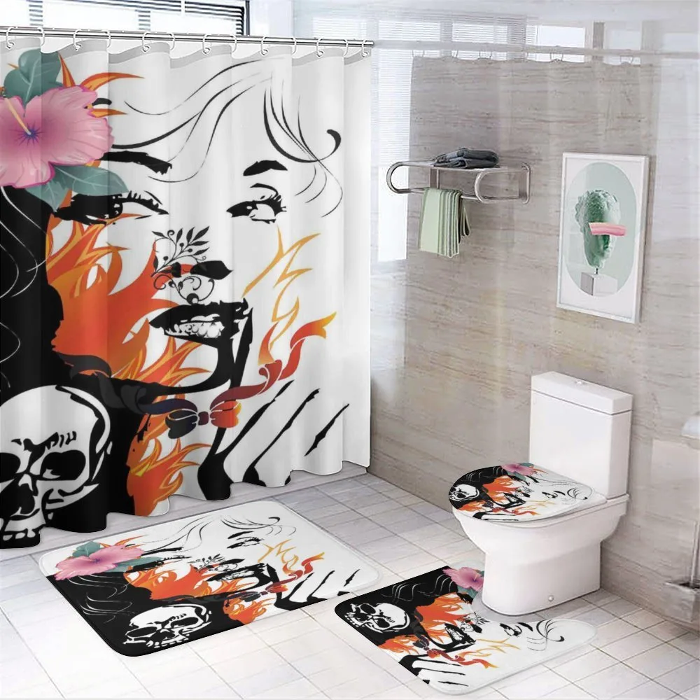Pink Flower and Skull — Your design