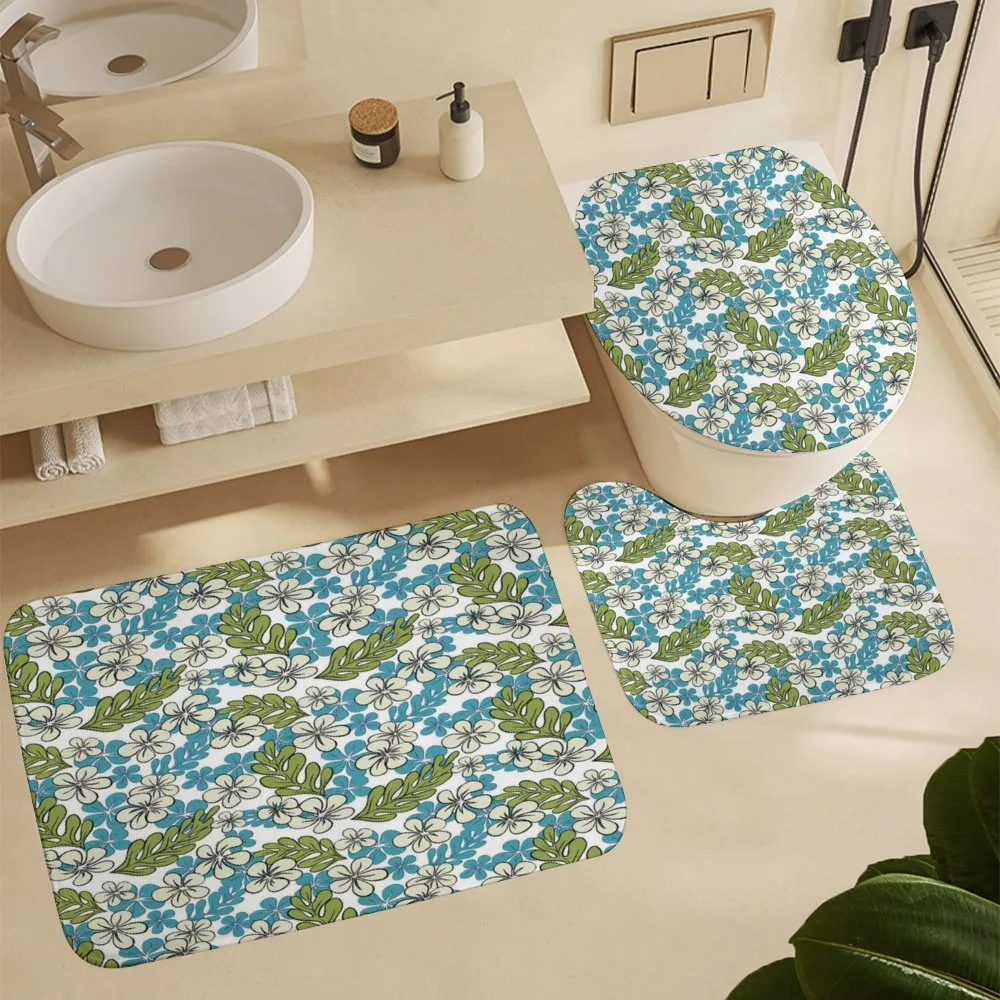 Plumeria Flowers and Leaves — Detail 5