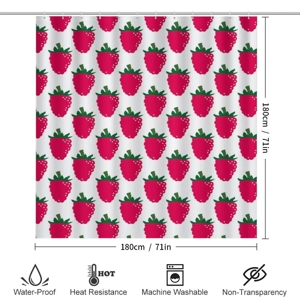 Repetitive Raspberries Design — Detail 2