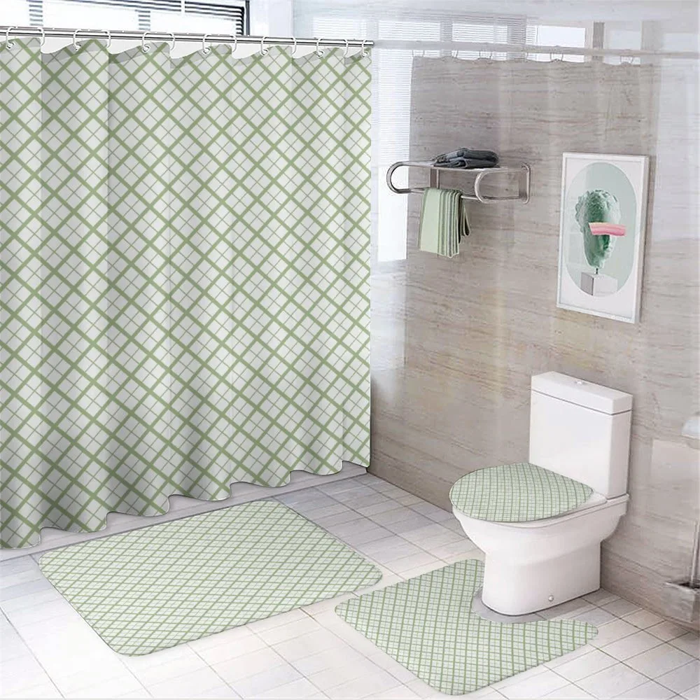 Retro Square Shapes Tile — Your design