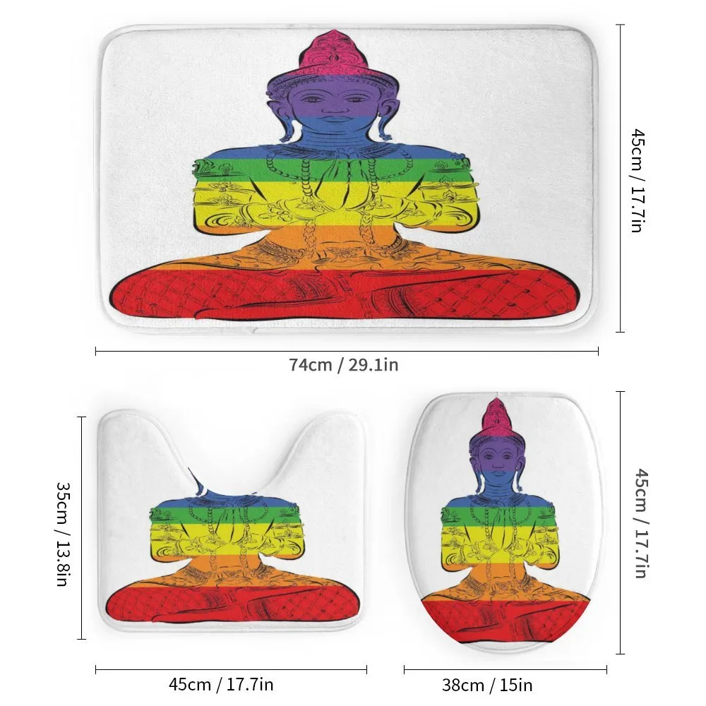 Sitting Rainbow Meditation — Detail 1