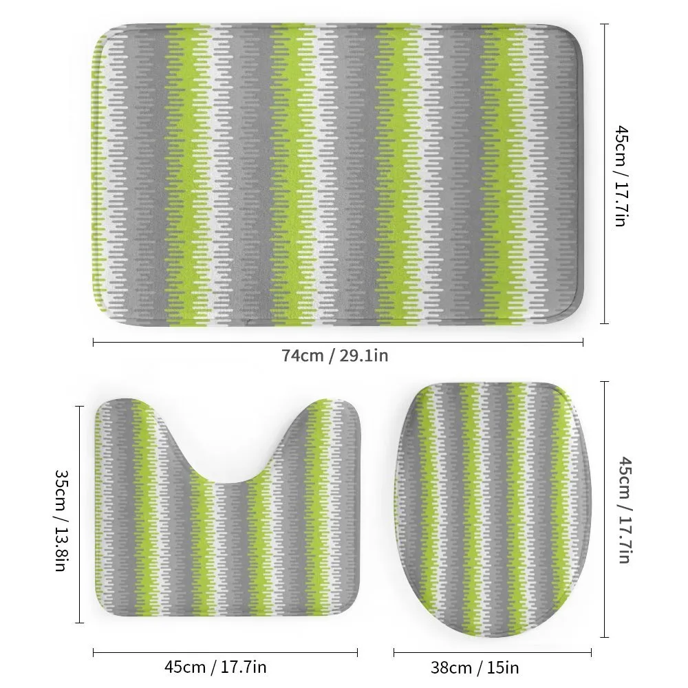 Wavy Vertical Stripes — Detail 1