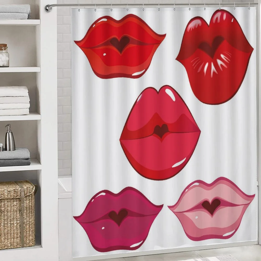 Woman Lips Kiss Affection Art — Detail 4