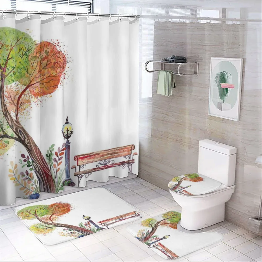 Autumn Day in Park Vintage — Your design