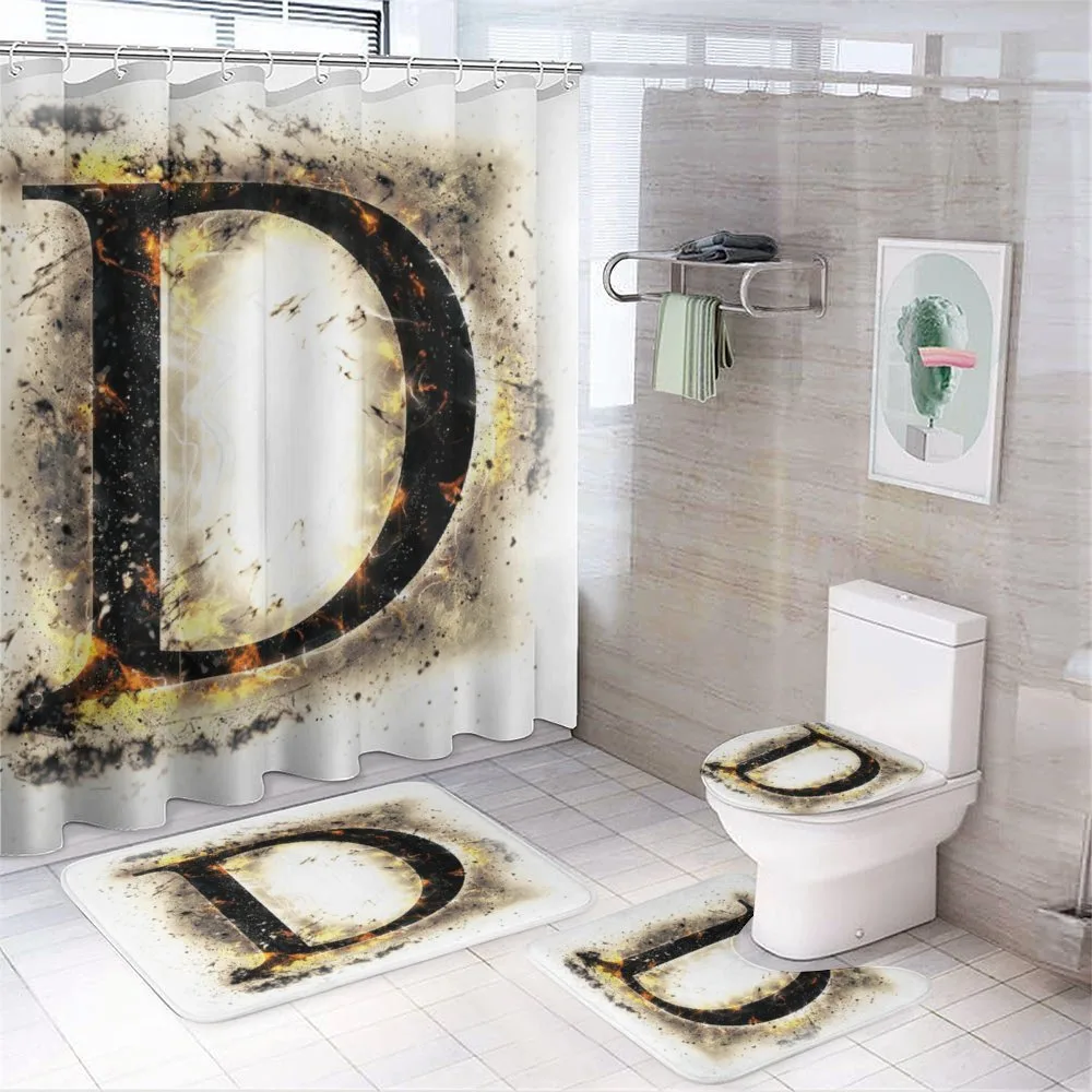 Blazing Uppercase D — Your design