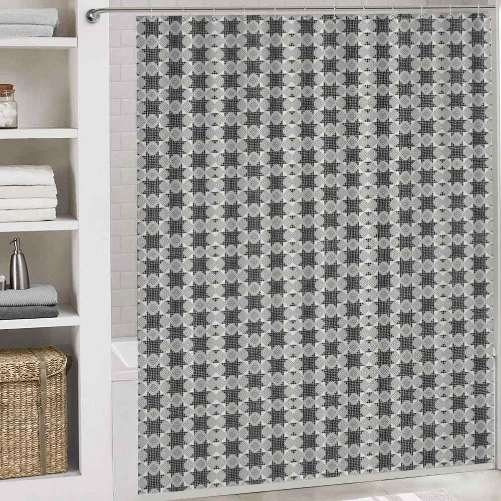 Checkered Striped Motif — Detail 4