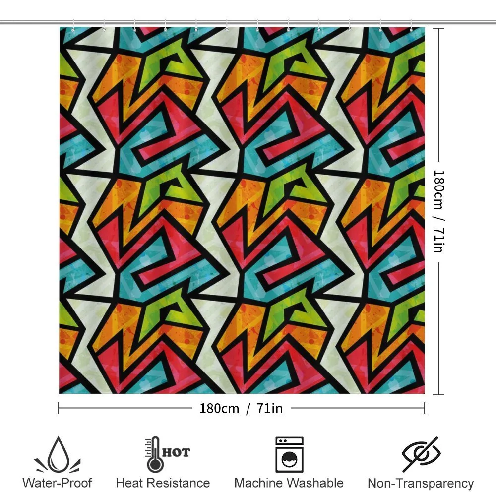 Colorful Graffiti Design — Detail 2