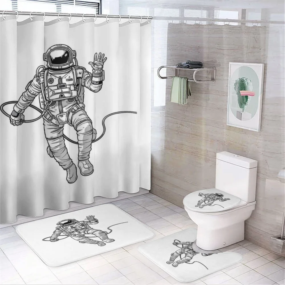 Cosmonaut Waving Hand — Your design