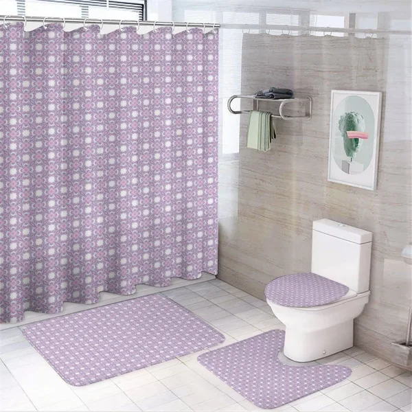 Dreamy Vintage Floral on a shower curtain