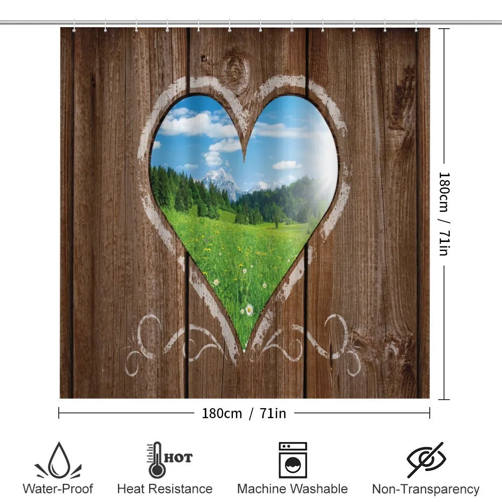 Farm House Chalk Heart — Detail 2