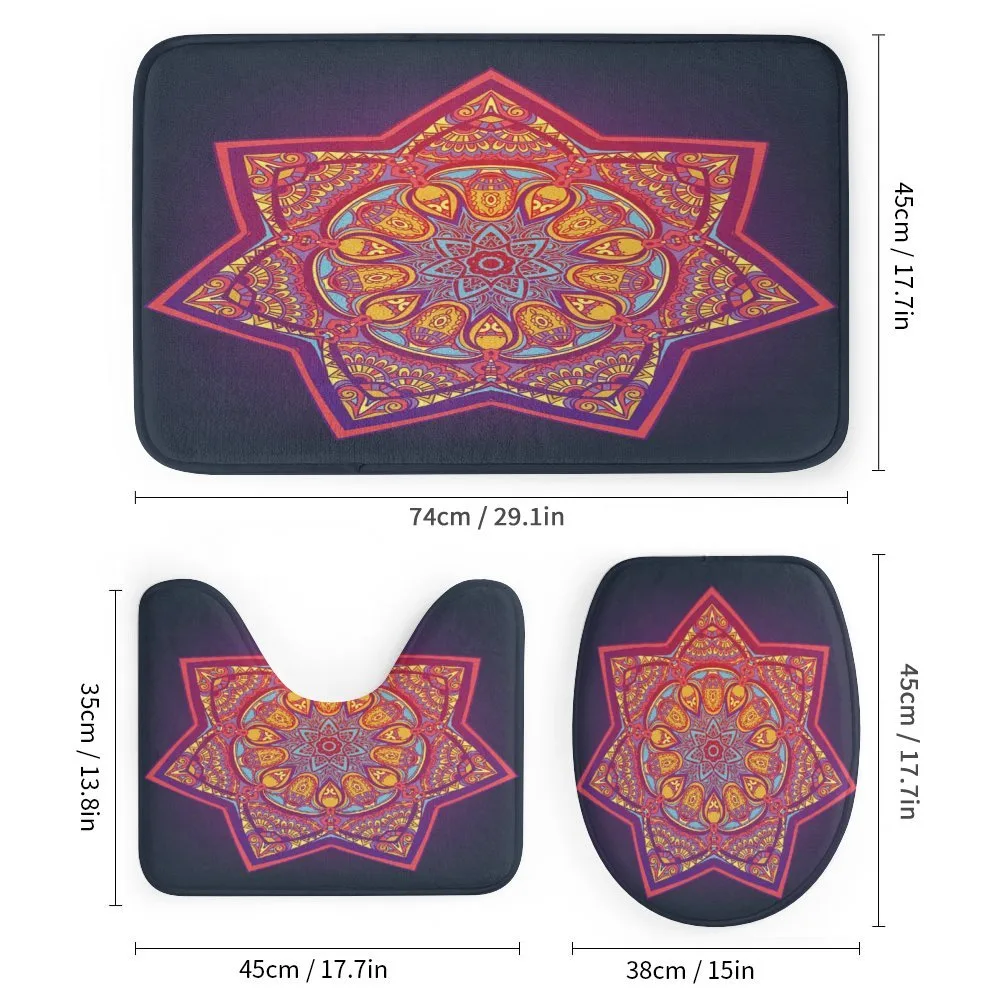 Geometric Tibetan Mandala — Detail 1