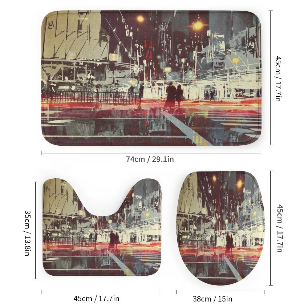 Gloomy City Streets — Detail 1