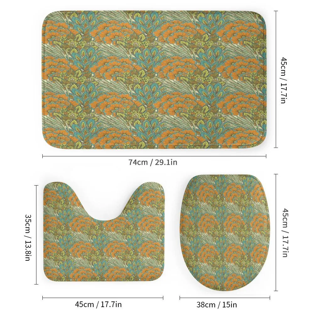 Meadow Wheat Peacock — Detail 1