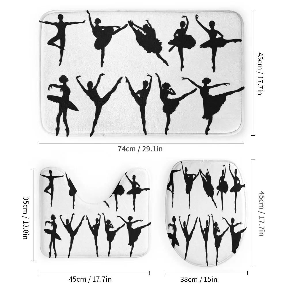 Monochrome Ballet Dancer — Detail 1