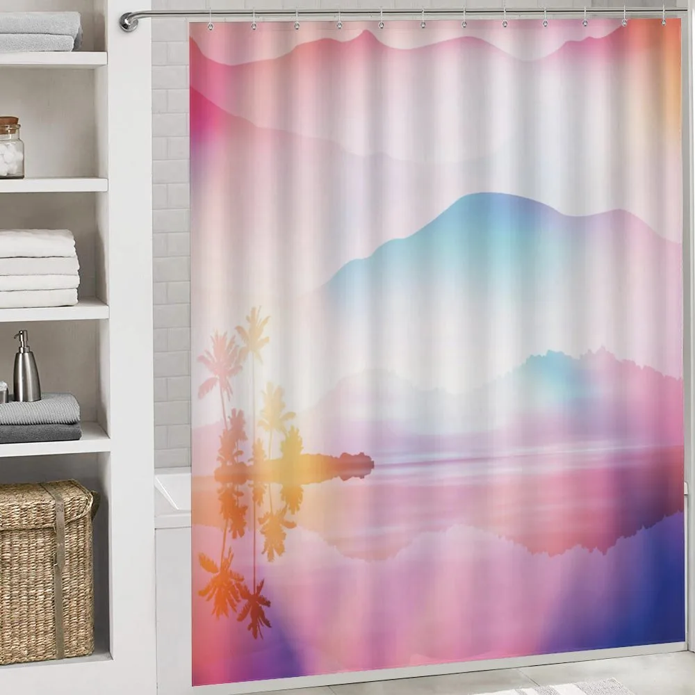 Ombre Tropical Landscape — Detail 4