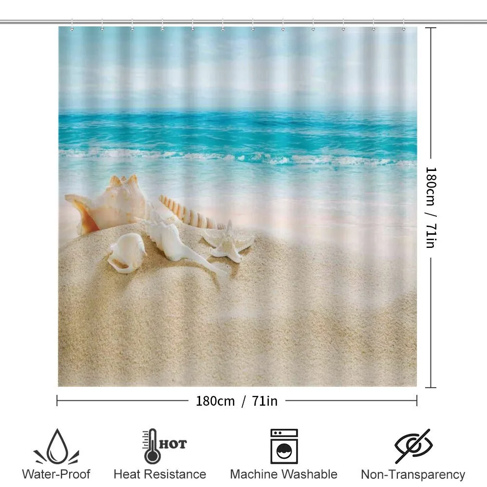 Pastel Beach Scene — Detail 2