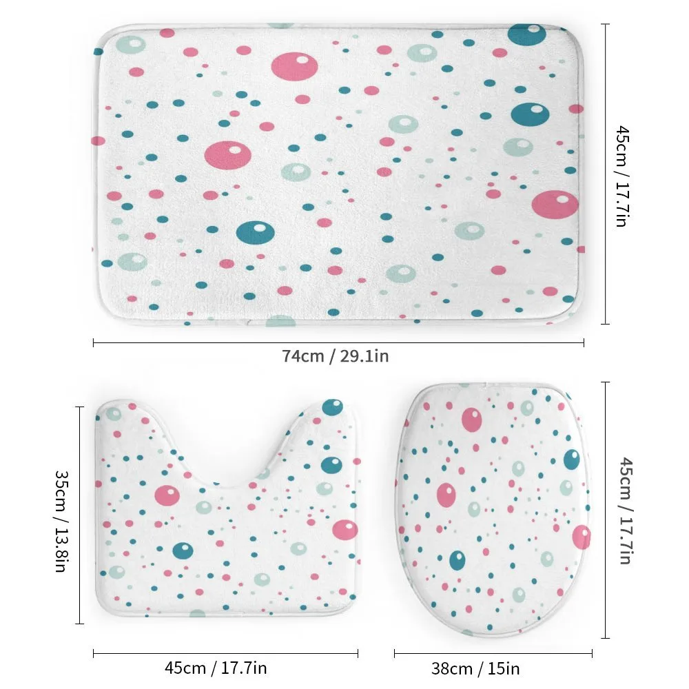Pastel Color Polka Dots — Detail 1