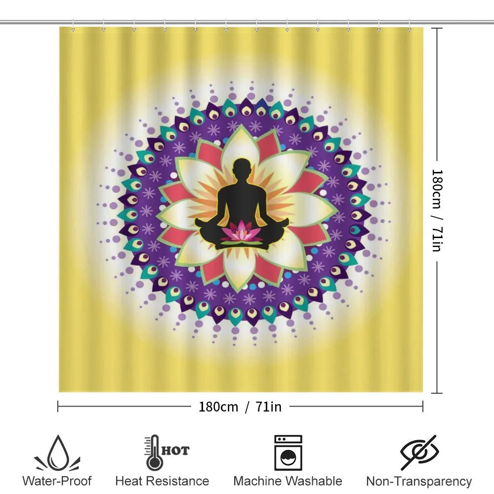 Round Circle Lotus — Detail 2