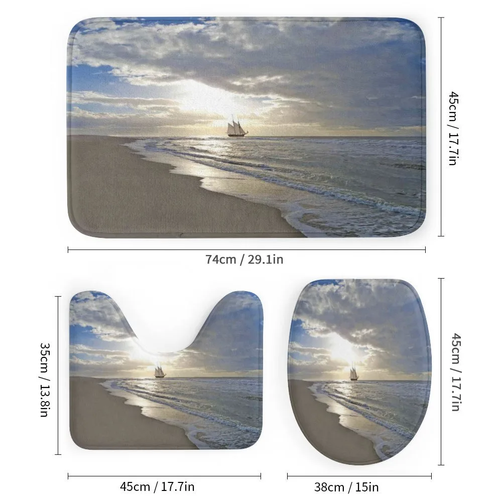 Sailing Shipt Sunset — Detail 1