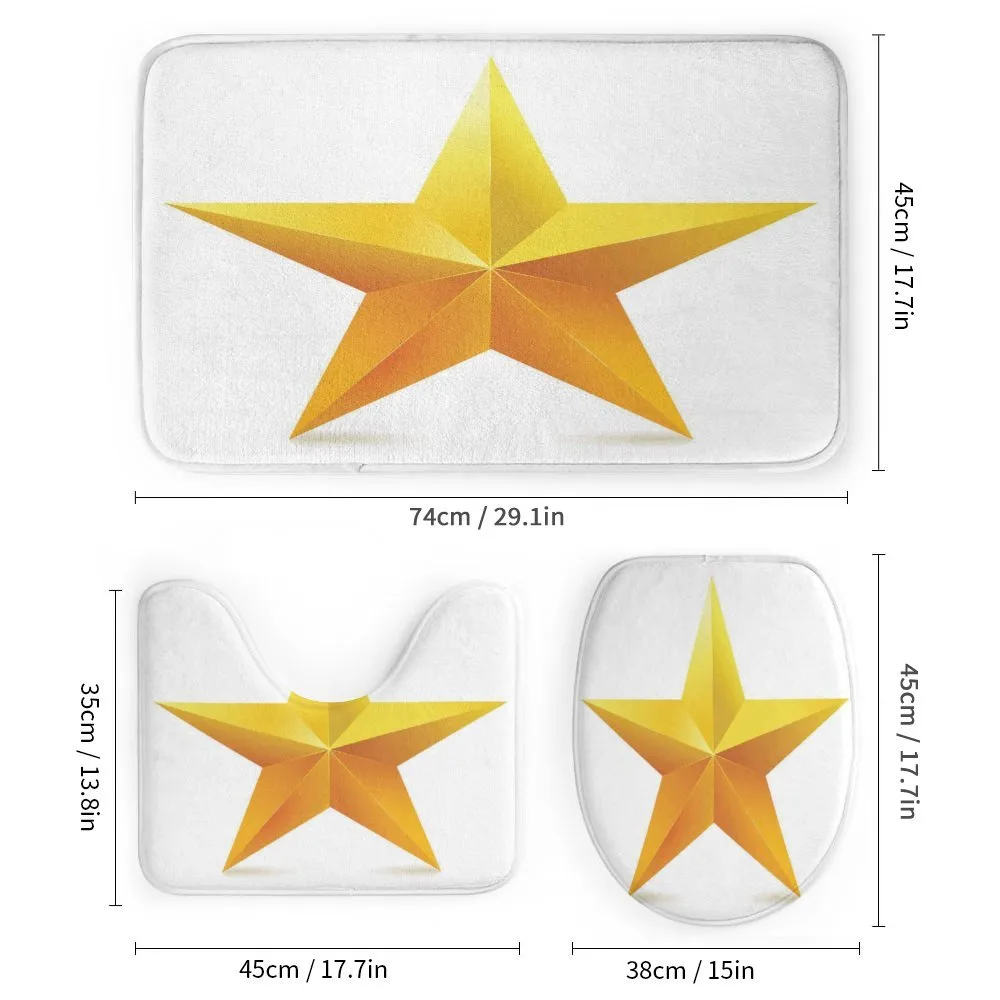 Single Yellow Ombre Star — Detail 1