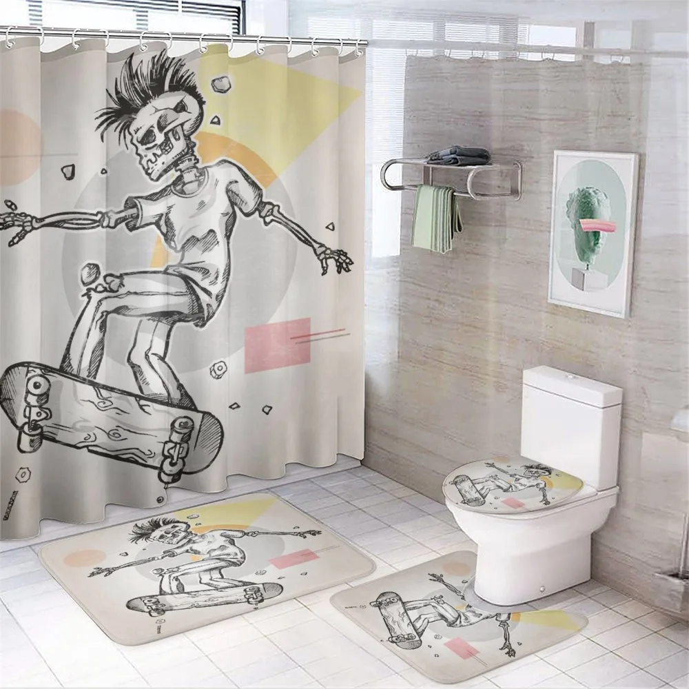 Skating Skeleton Boy — Your design