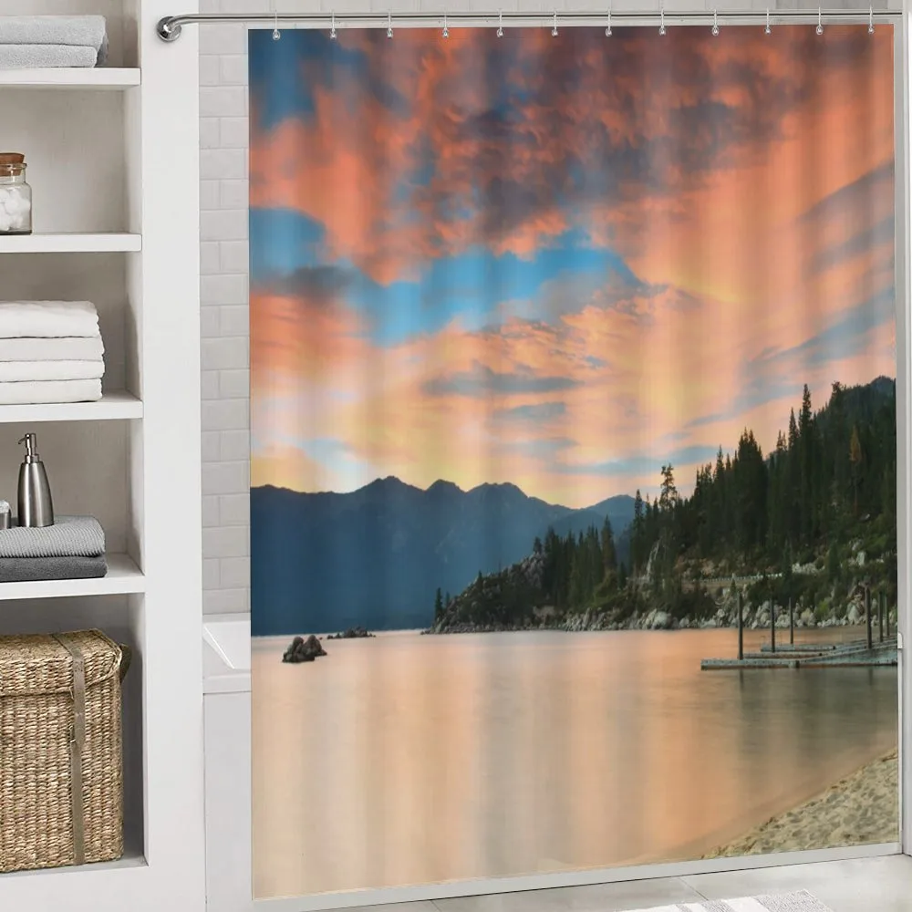 Sunset at Lake Tahoe USA — Detail 4