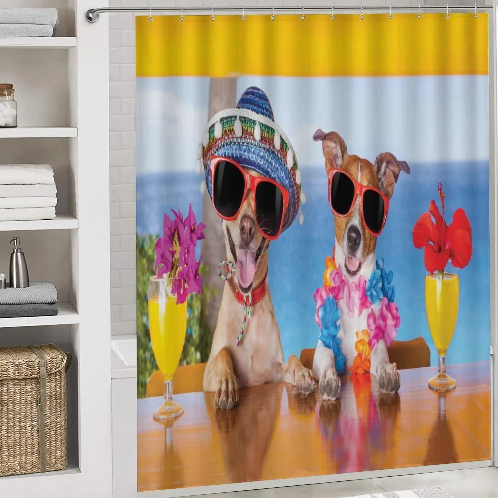 Tropic Summer Dog Friends — Detail 4