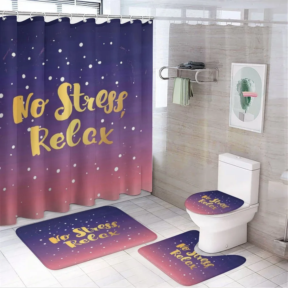 Typographic No Stress Relax — Your design