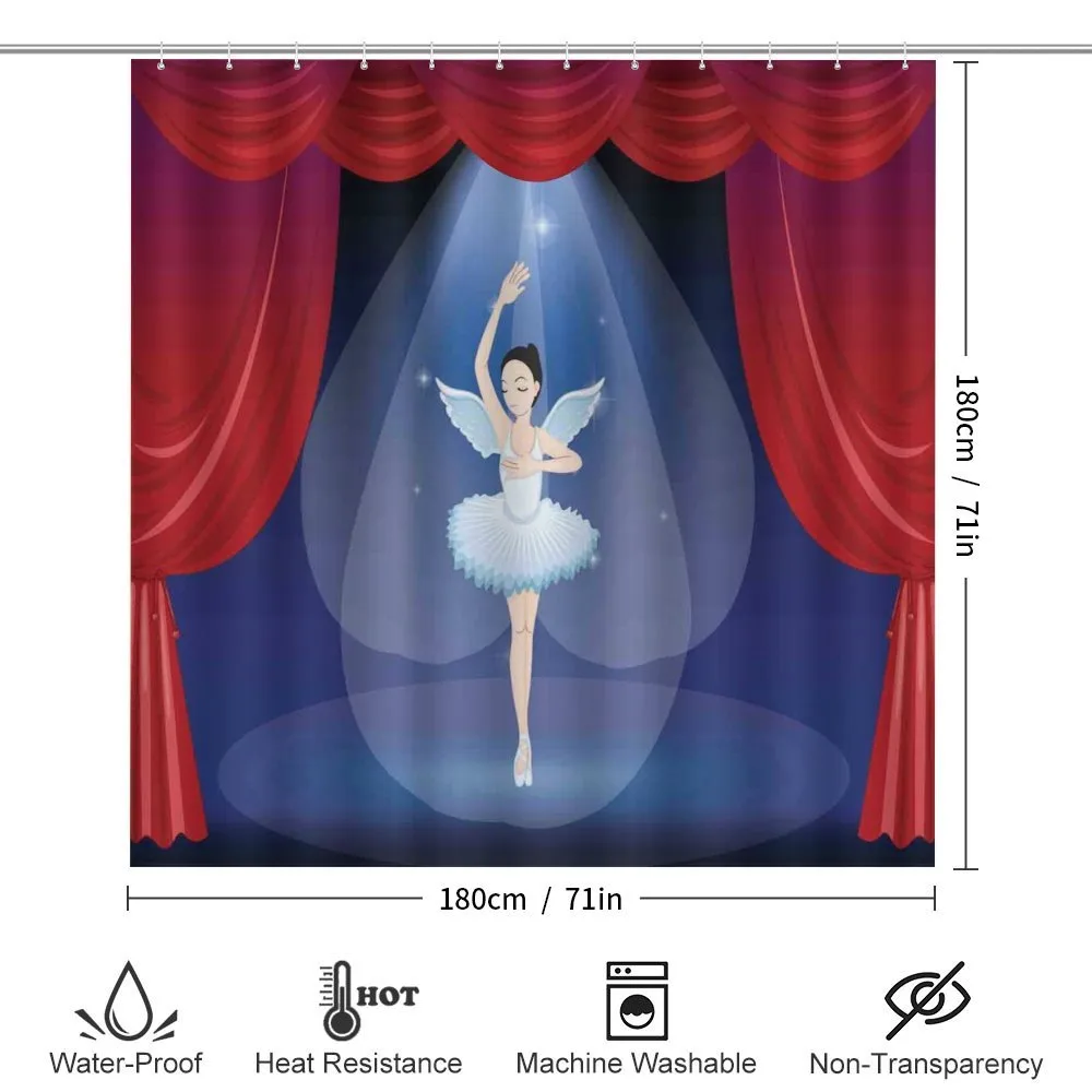 Winged Dancer on the Stage — Detail 2