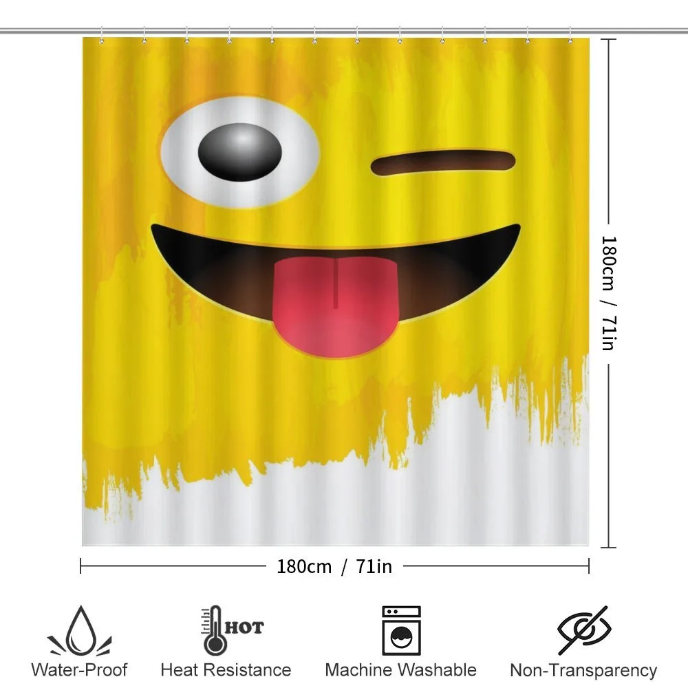 Winked Tongue Smiley — Detail 2