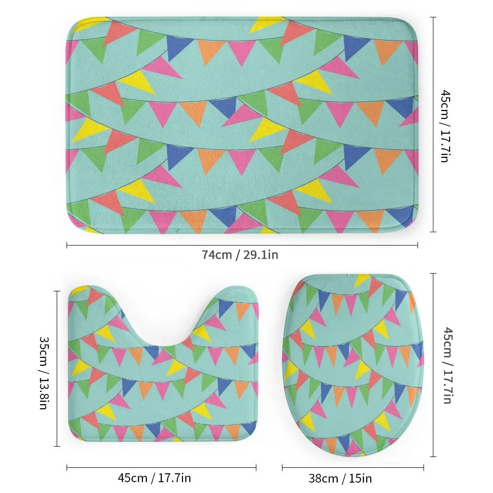 Bunting Party Flags Print — Detail 1