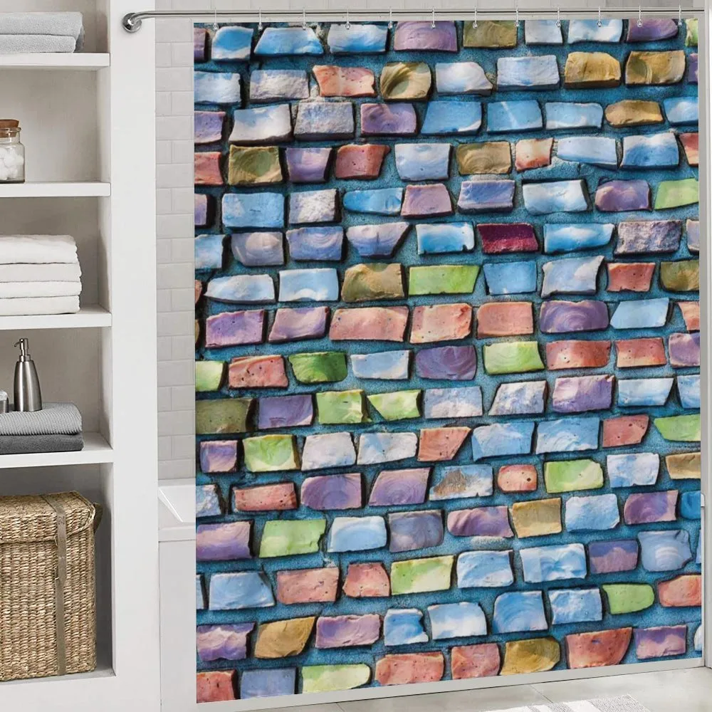 Colored Mosaic Walls — Detail 4