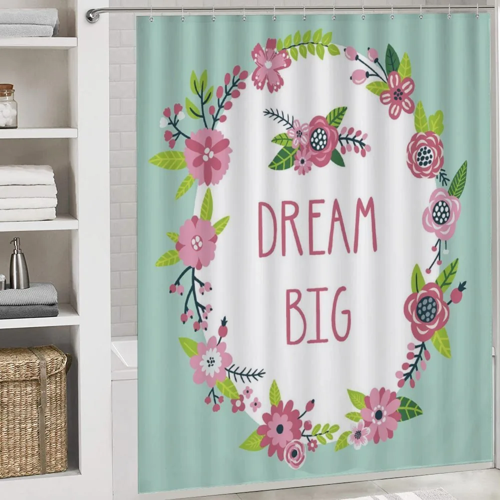 Dream Big in Floral Wreath — Detail 4