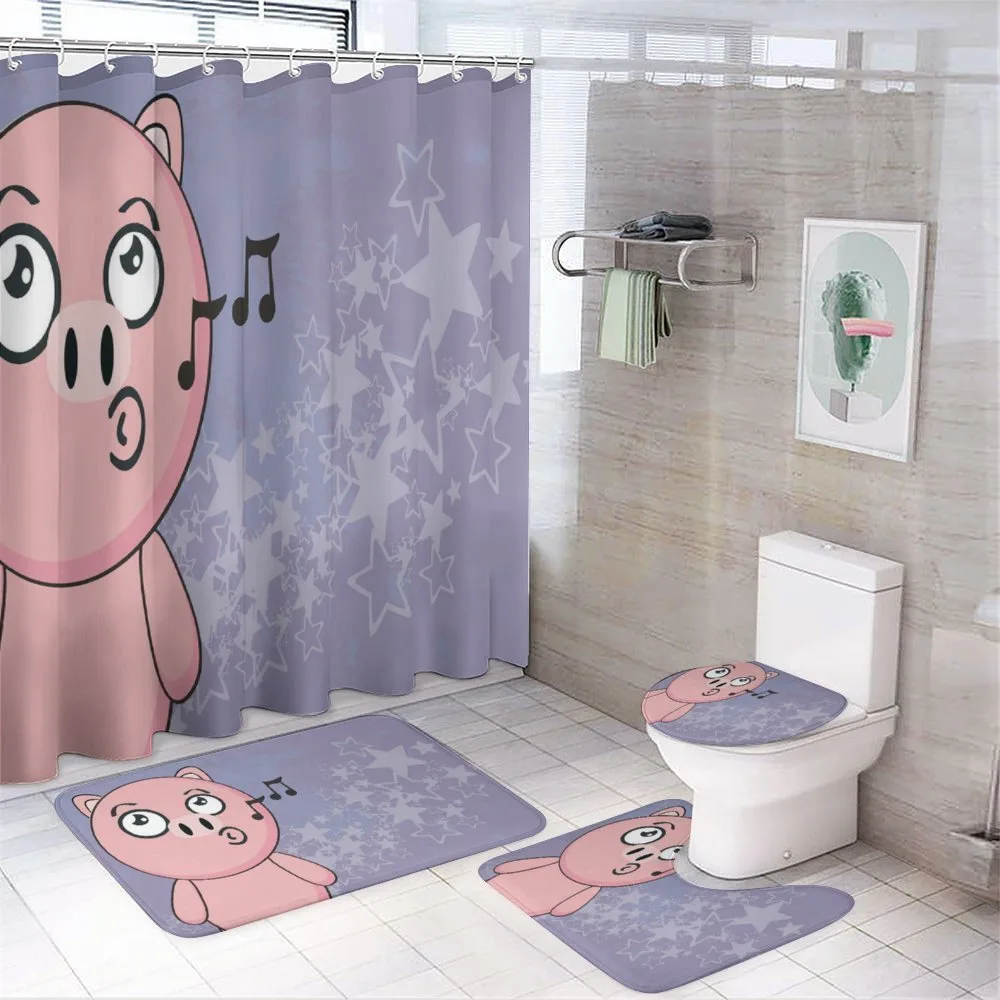 Farm Animal Singing Star Motifs — Your design
