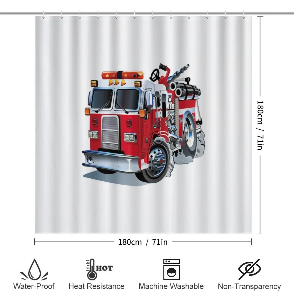 Fire Brigade Vehicle — Detail 2