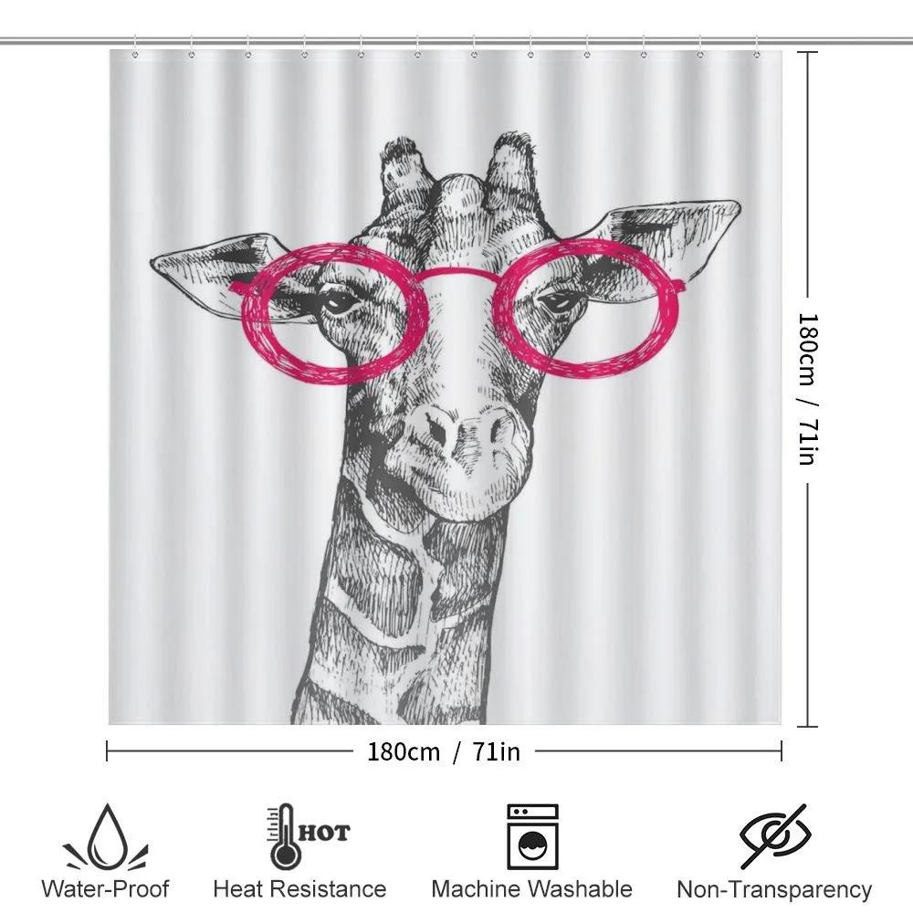 Hipster Animal Glasses — Detail 2