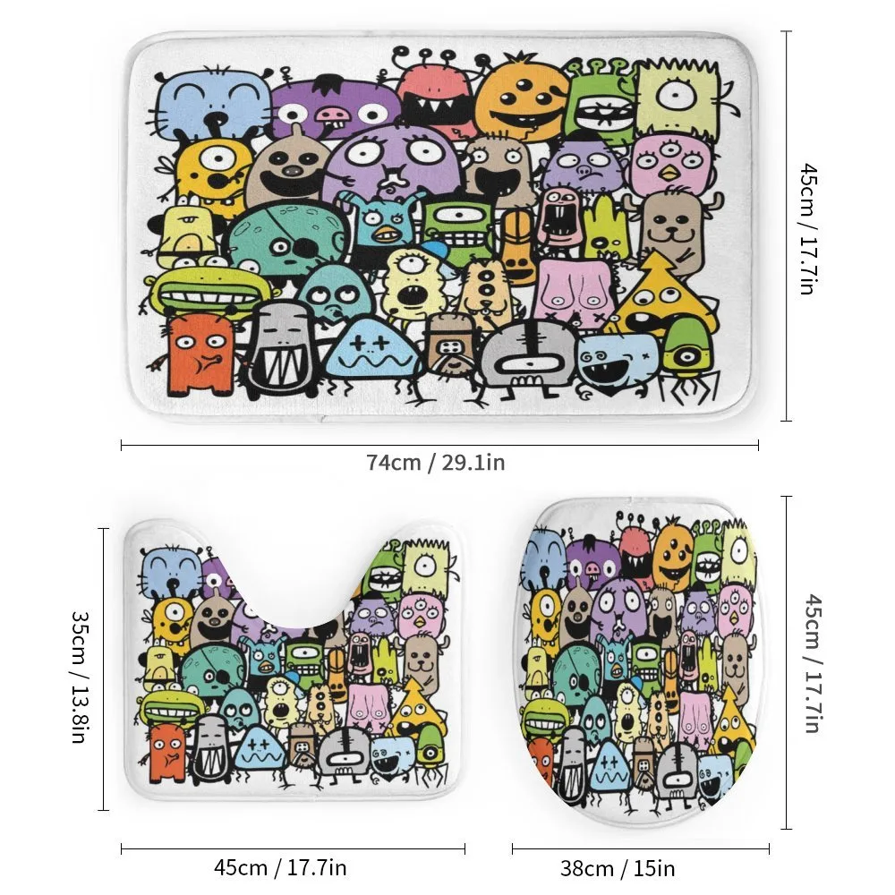 Monster Friends Family Doodle — Detail 1