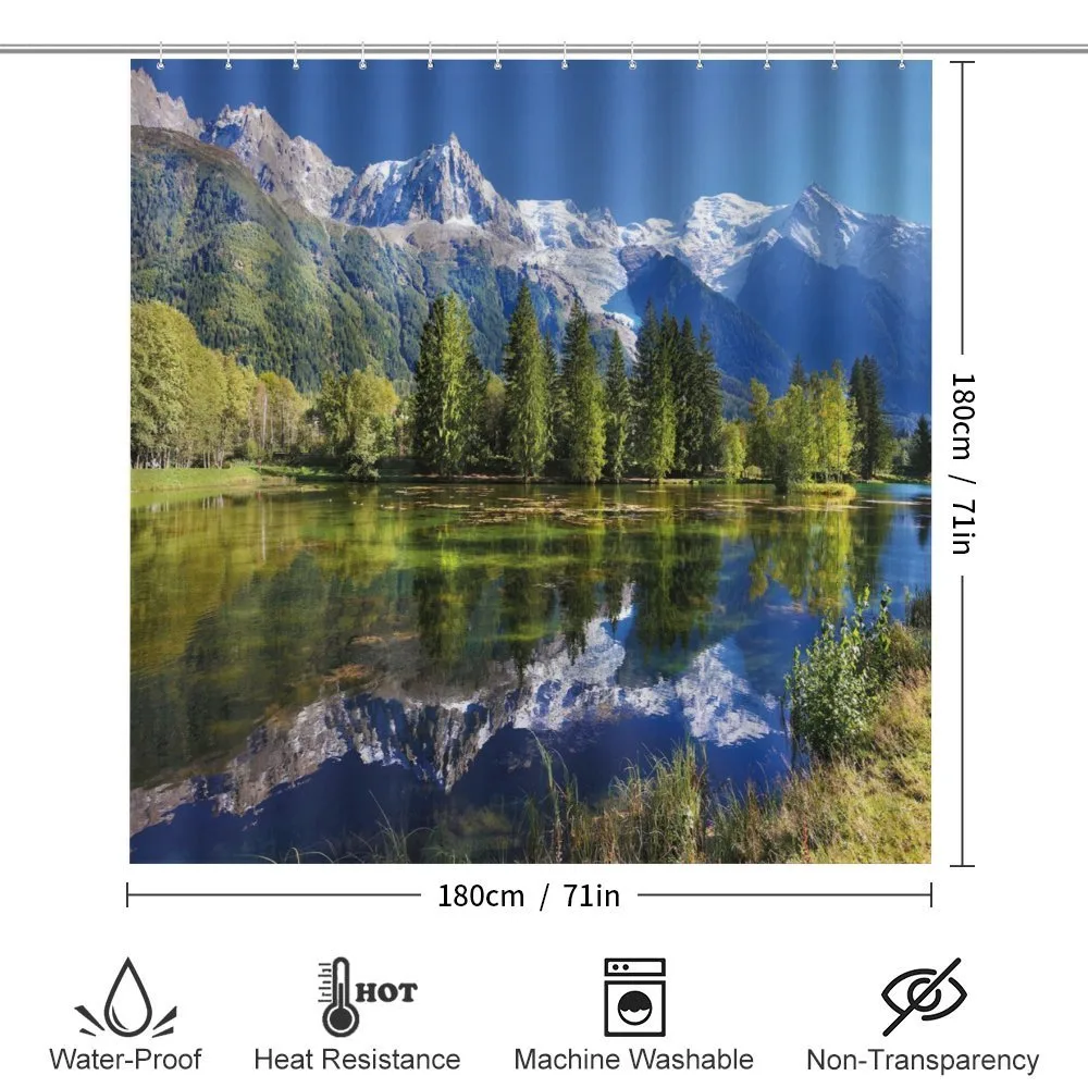 Mountain Lake Evergreen — Detail 2