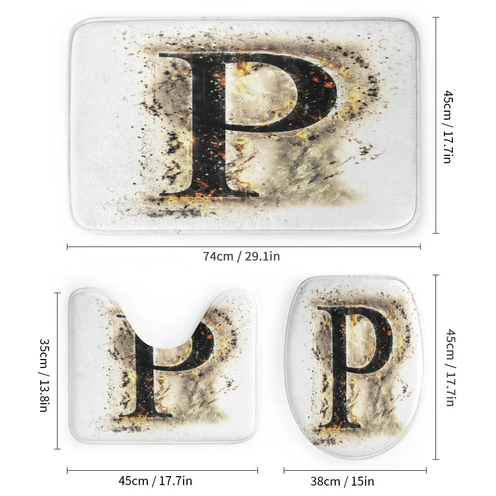 P Sign with Embers — Detail 1