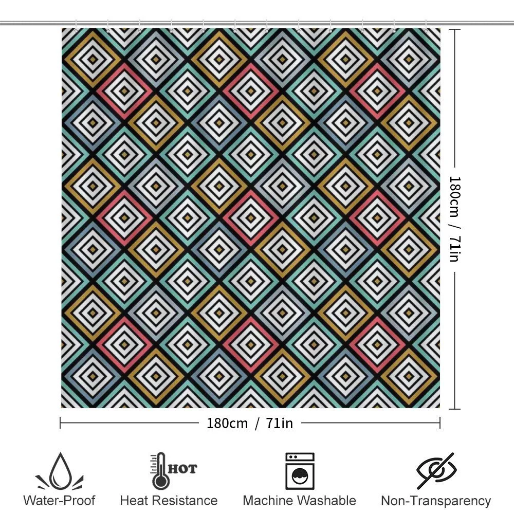 Retro Square Pattern — Detail 2